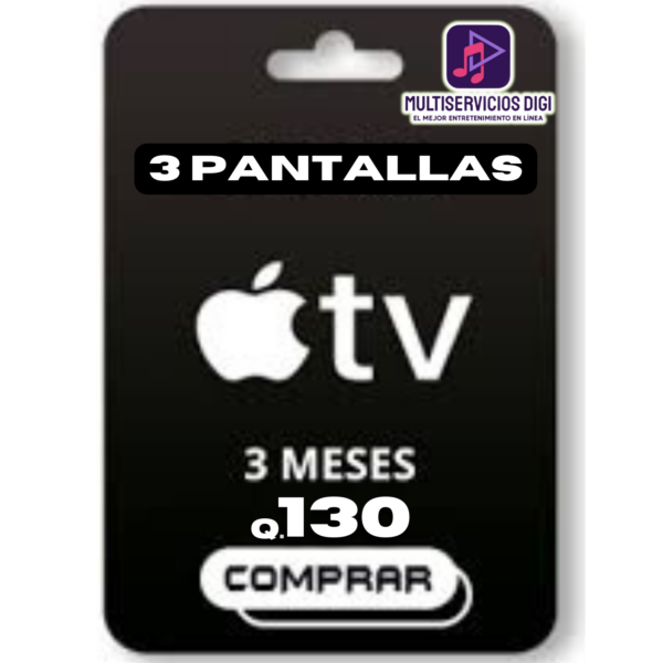 APPLE TV 3 MESES